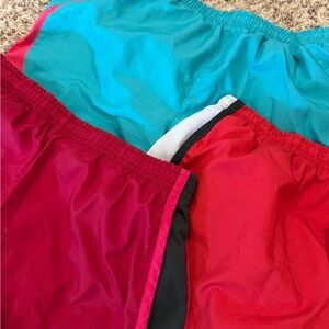 Nike Kids Red and Blue Shorts Set